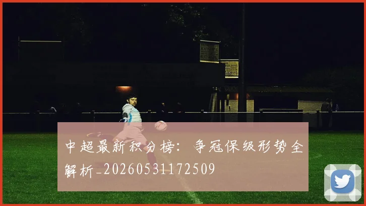 中超最新积分榜:争冠保级形势全解析_20260531172509
